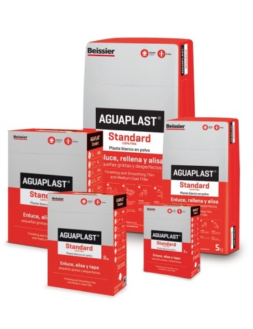 PLASTE  STANDARD  ROJO  5  KG  829