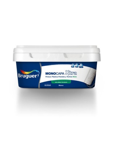 PINTURA  PLASTICA  MATE  MONOCAPA  4  L  5057413