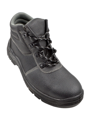 BOTA PIEL NEGRA ECONOMICA T-44