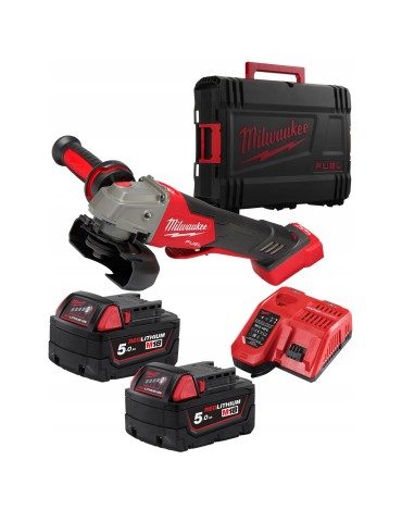 MILWAUKEE AMOLADORA ANGULAR M18 125MM 125XPDB-502X