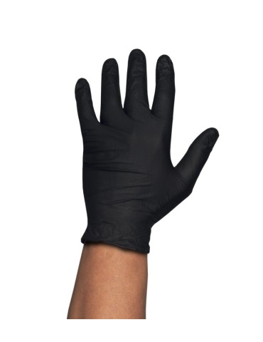 GUANTE NITRILO NEGRO RUBBEREX 5GR 0512 T XL