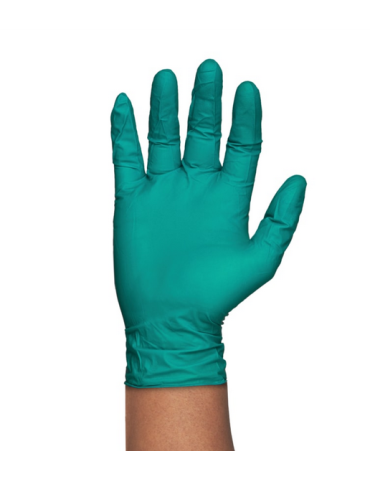 GUANTE NITRILO VERDE RUBBEREX 6GR GRA (125) T-L