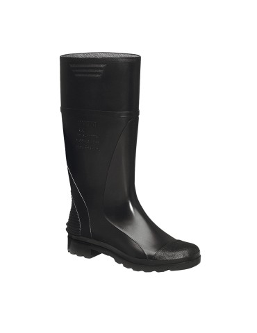 BOTA AGUA MONOCOLOR NEGRA ALTA T-38
